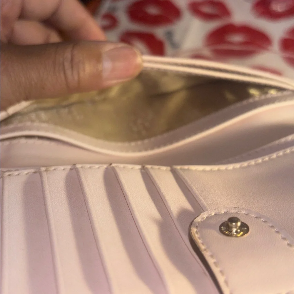 Kate Spade Blush Pink Bow Wallet - Picture 6 of 12